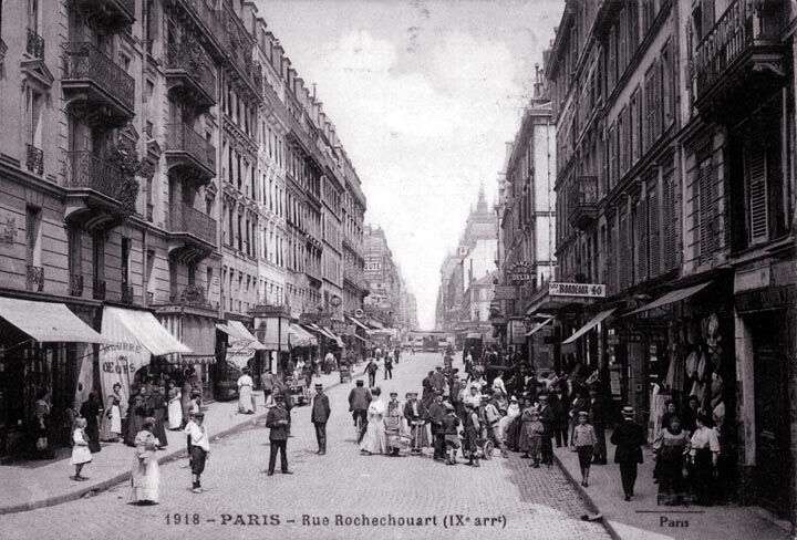 Párizs rue de Rochechouart